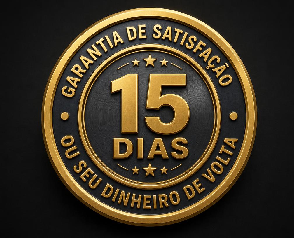 Selo de garantia de 15 dias